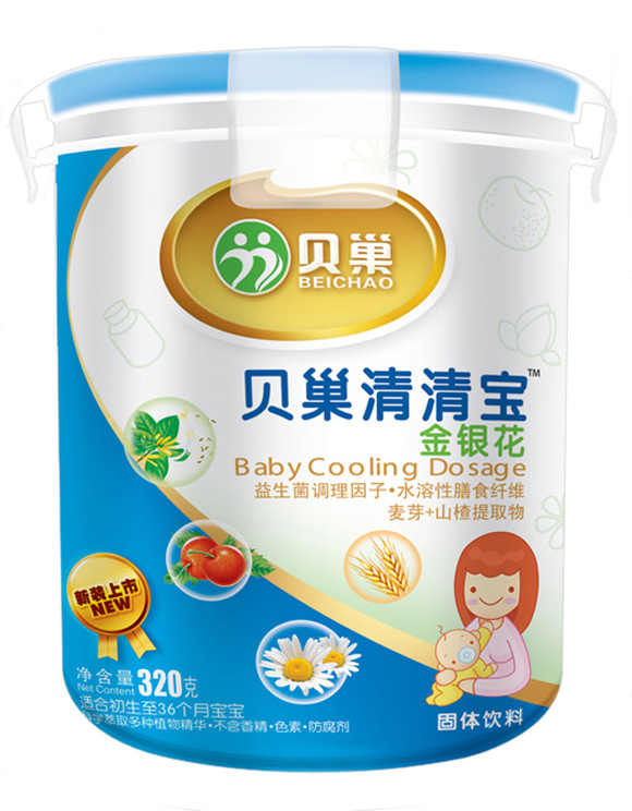 貝巢金銀花清清寶