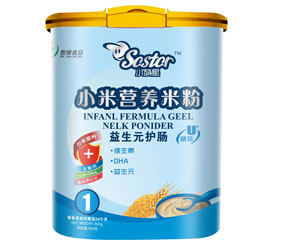 小米營養(yǎng)米粉淮山惹米益生元護(hù)腸