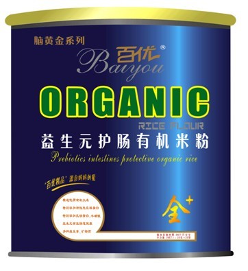 腦黃金益生元護腸有機米粉