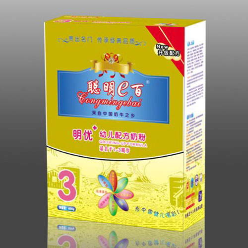 聰明e百明優(yōu)400G3段奶粉