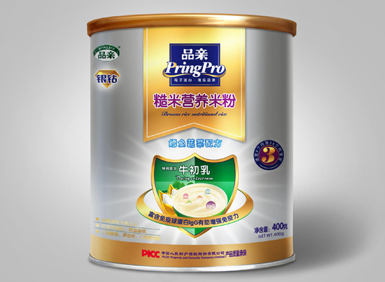 品親糙米粉鱈魚蔬菜配方