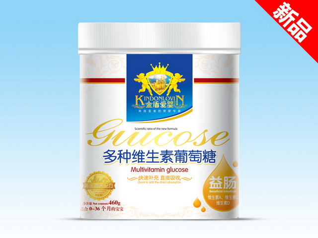 金盾愛(ài)嬰葡萄糖桶裝-多種維生素