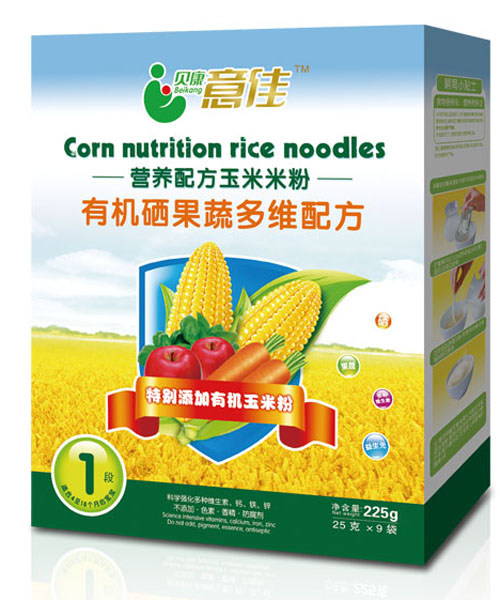 貝康意佳有機(jī)硒果蔬多維配方米粉