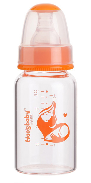 好氏嬰童標口無柄玻璃奶瓶120ml