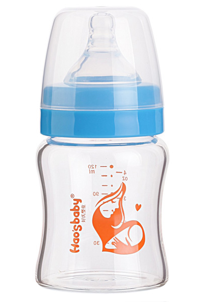 好氏嬰童寬口徑玻璃奶瓶120ml