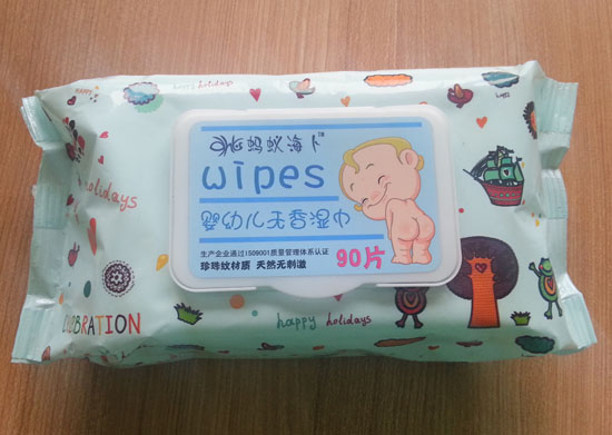 螞蟻海卜嬰幼兒無香濕巾90片