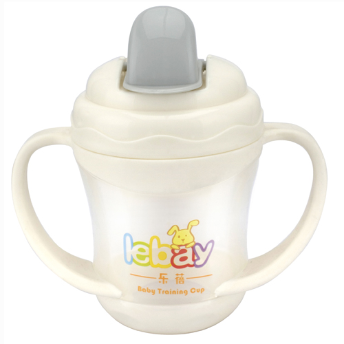 樂蓓嬰幼兒學飲杯6916白色