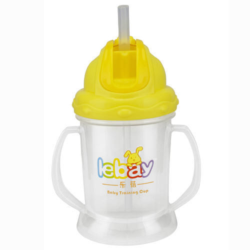 樂(lè)蓓嬰幼兒學(xué)飲杯6913B黃色