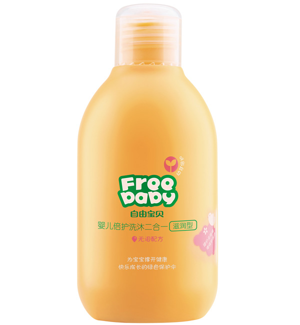 自由寶貝嬰幼兒200ml滋潤洗沐二合一