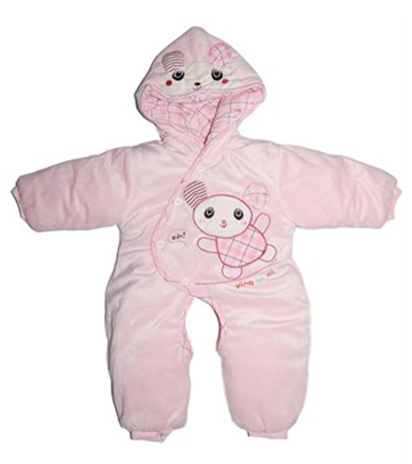 嬰比迪小頑皮連帽開襠哈衣