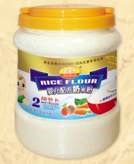 新多樂胡蘿卜嬰兒配方奶米粉2段