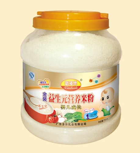 新多樂(lè)益生元營(yíng)養(yǎng)米粉1段
