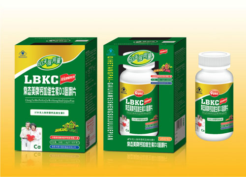 奇鶴堂常態(tài)美牌鈣加維生素D3咀嚼片