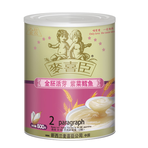 麥喜臣金胚活芽紫菜鱈魚米米粉(聽(tīng)裝)