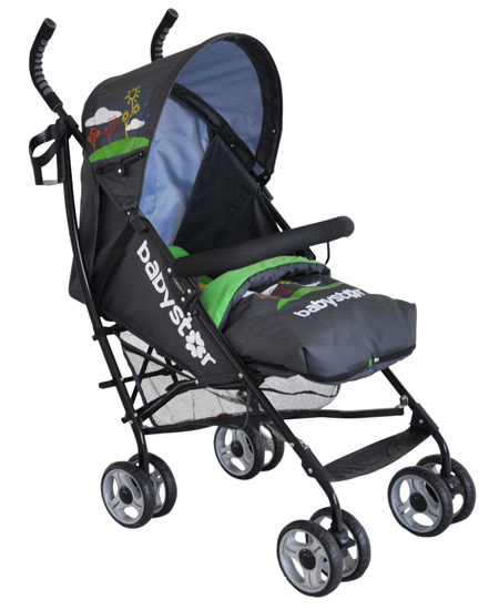 貝之星嬰兒推車H1010型灰色