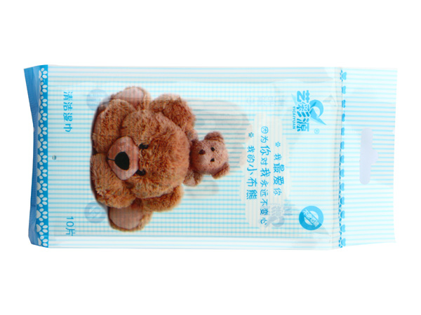 藝彩源小布熊嬰兒濕巾