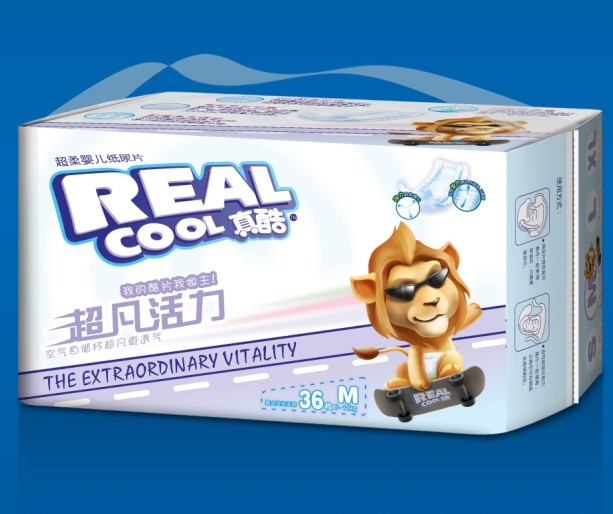 真酷超凡活力尿片中號(hào)36片