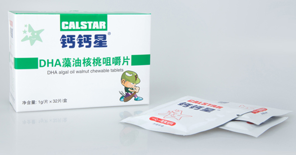 鈣鈣星DHA藻油咀嚼片