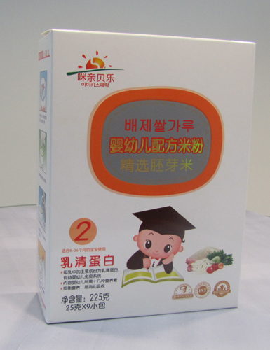 咪親貝樂乳清蛋白米粉2段