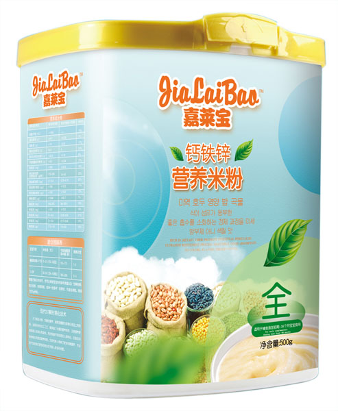 嘉萊寶鈣鐵鋅營養(yǎng)米粉