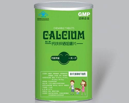 益康鈣鐵鋅硒咀嚼片