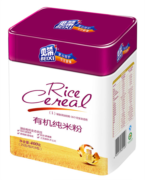 貝希有機(jī)純米粉聽裝