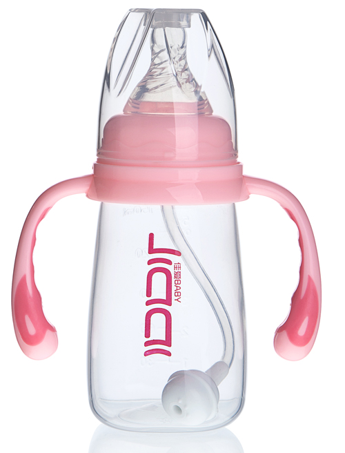 佳愛易握方形PP奶瓶(標(biāo)準(zhǔn)口徑)150ml