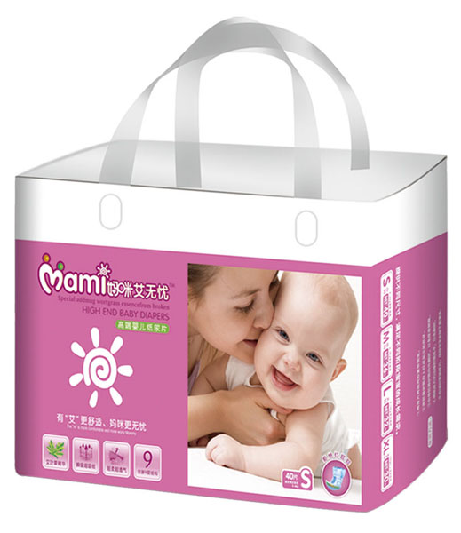 媽咪艾無(wú)憂(yōu)紙尿片S碼40片