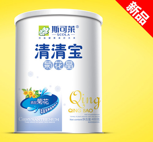 斯可萊菊花晶清清寶