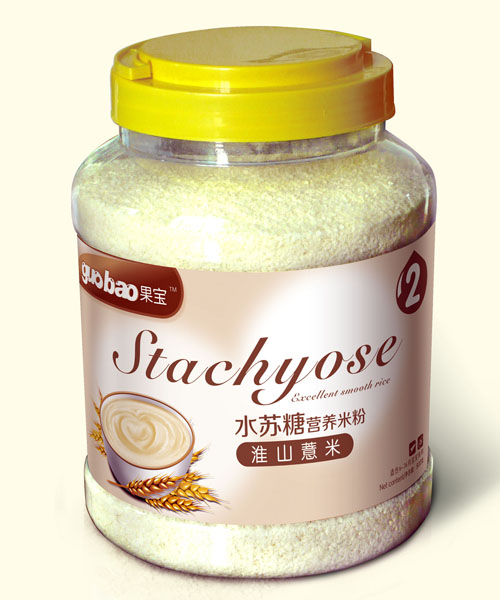 果寶淮山薏米水蘇糖營養(yǎng)米粉