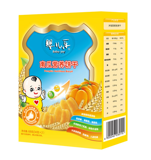 嬰兒樂(lè)南瓜營(yíng)養(yǎng)餅干