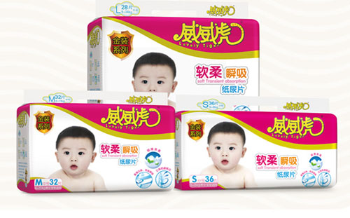 威威虎軟柔瞬吸紙尿片(金裝)