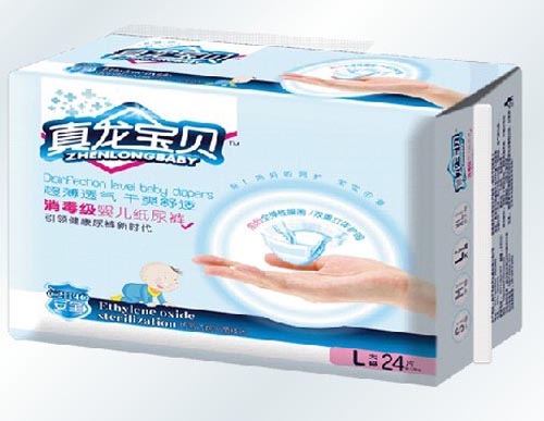 真龍寶貝消毒級嬰兒紙尿褲L碼24片