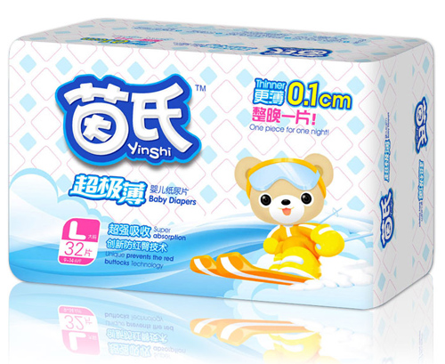 茵氏超薄紙尿片L碼