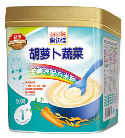 聰幼佳胡蘿卜蔬菜全營養(yǎng)配方米粉