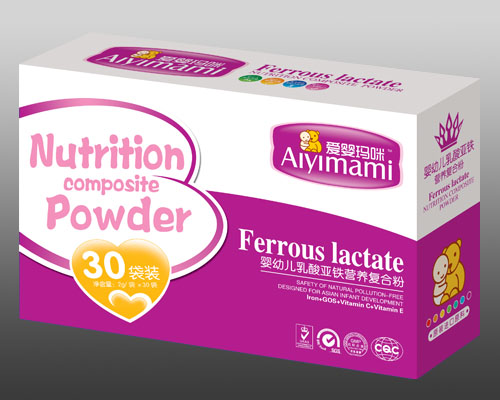 愛嬰瑪咪嬰幼兒乳酸亞鐵營養(yǎng)復合粉