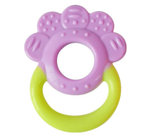 好可愛花冠全硅膠磨牙器