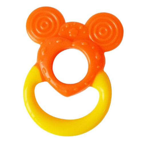 好可愛心形全硅膠磨牙器