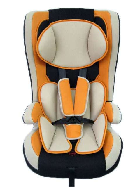 樂(lè)貝貝橙色兒童安全座椅