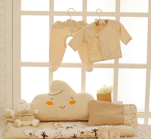 棉果果四季睡袋蕎麥枕套裝