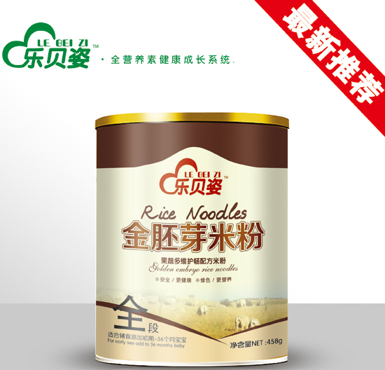 樂貝姿果蔬多維護(hù)腸金胚芽米粉全段