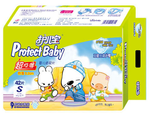 護兒寶超級薄嬰兒紙尿片S碼42片