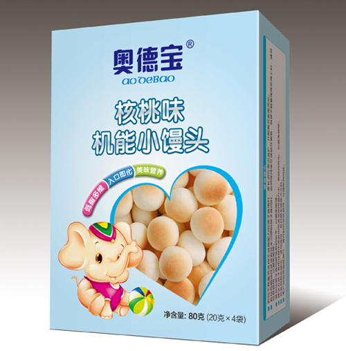 奧德寶核桃味機(jī)能小饅頭