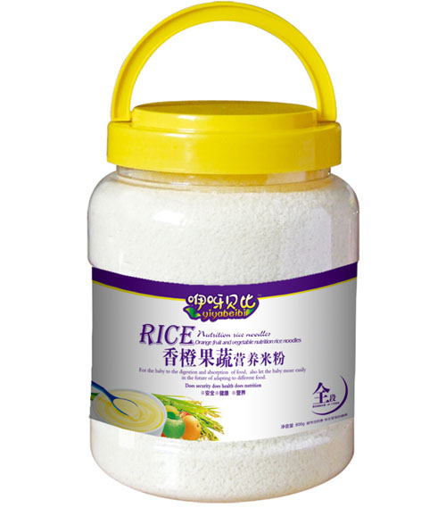 咿呀貝比香橙果蔬營養(yǎng)米粉全段