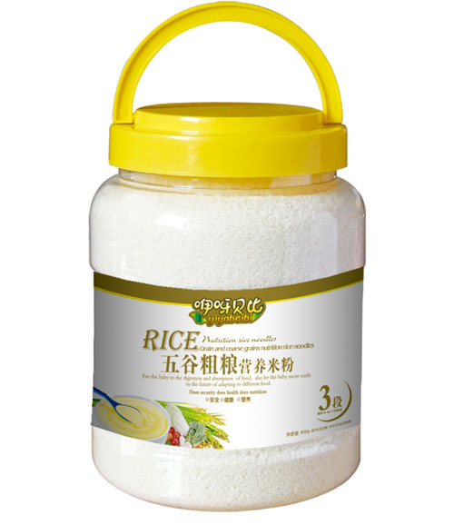 咿呀貝比五谷雜糧營(yíng)養(yǎng)米粉3段