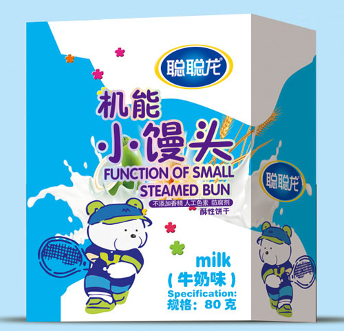 聰聰龍牛奶味小饅頭