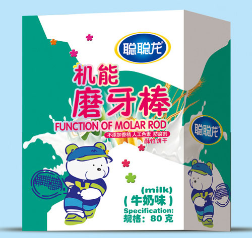 聰聰龍牛奶味機能磨牙棒