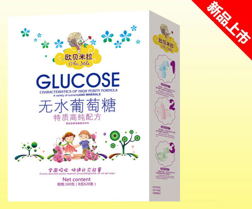 歐貝米拉特質(zhì)高純配方無(wú)水葡萄糖盒裝