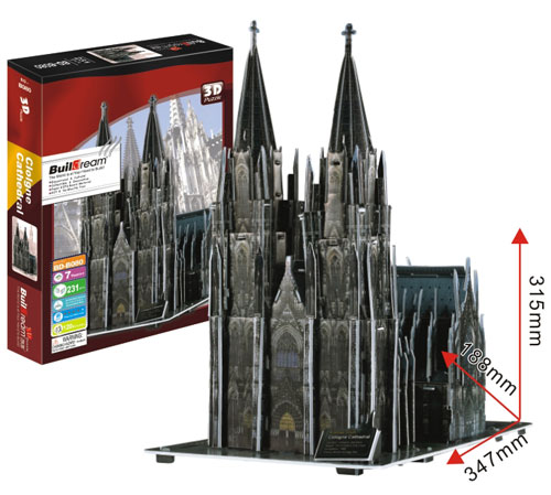 筑夢(mèng)科隆大教堂(德國(guó))----款號(hào):BD-B080-無水印