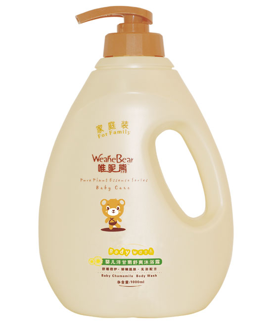 唯昵熊嬰兒洋甘菊舒爽沐浴露1000ml